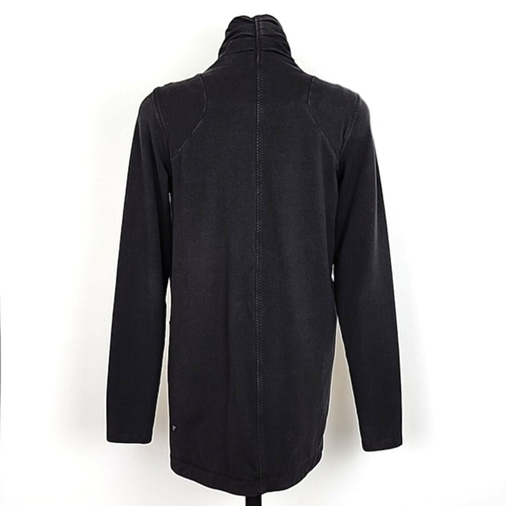 Lululemon That's A Wrap Black Stretch French Terry Cardigan 8 - Picture 6 of 16